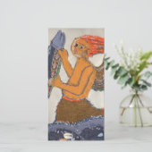 Cartes Pour Fêtes Annuelles Téléphone Sirène Textile (Debout devant)