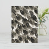 Cartes Pour Fêtes Annuelles Tempête de poissons (Debout devant)