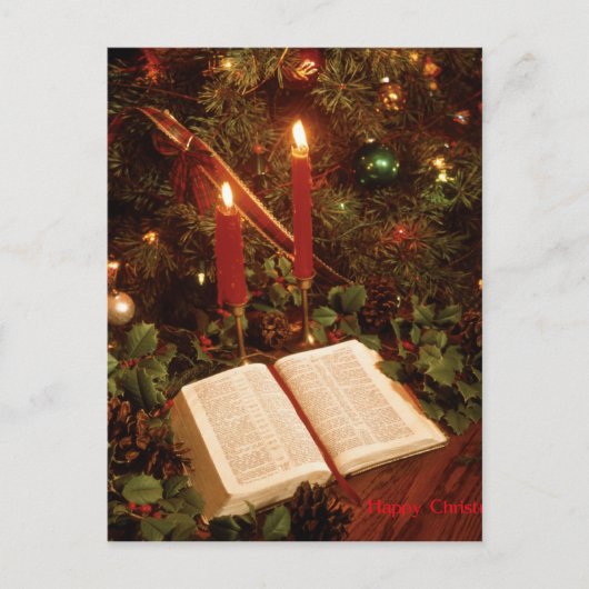 Cartes Pour Fêtes Annuelles Temps de Christmas (Devant)