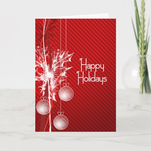 Cartes Pour Fêtes Annuelles Temps de Christmas (Devant)