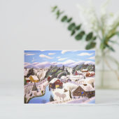 Cartes Pour Fêtes Annuelles Temps de Noël (Debout devant)