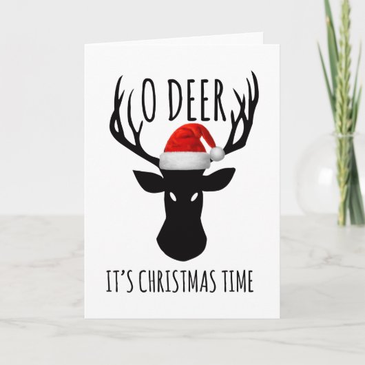 Cartes Pour Fêtes Annuelles Temps de Noël (Devant)