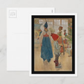 Cartes Pour Fêtes Annuelles Temps de Noël encore NOUVEAU (Devant / Derrière)