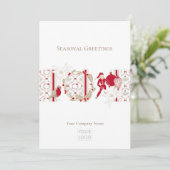 Cartes Pour Fêtes Annuelles Tendance Whimsical Joyeuses Fêtes (Debout devant)