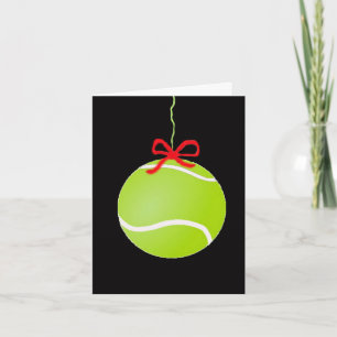 Cartes Pour Fêtes Annuelles Tennis Holiday Card