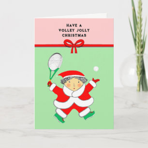 Cartes Pour Fêtes Annuelles Tennis Mme Claus