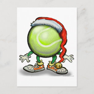 Cartes Pour Fêtes Annuelles Tennis Noël