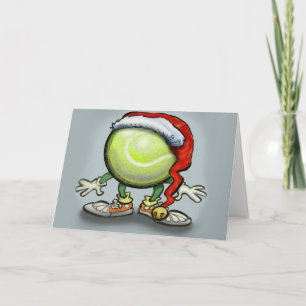 Cartes Pour Fêtes Annuelles Tennis Noël
