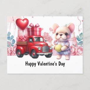 Cartes Pour Fêtes Annuelles Tennis Valentine's Day with Hearts Love