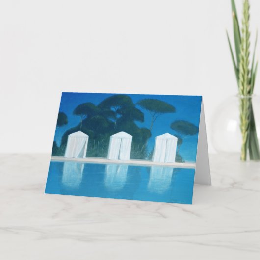 Cartes Pour Fêtes Annuelles Tentes de piscine (Devant)