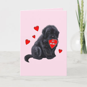Cartes Pour Fêtes Annuelles Terre-Neuve avec coeur Saint-Valentin
