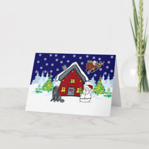 Cartes Pour Fêtes Annuelles Terre-Neuve Noël