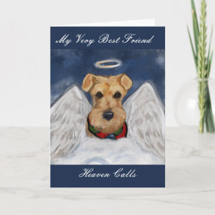 Cartes Pour Fêtes Annuelles Terrier Airedale