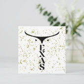 CARTES POUR FÊTES ANNUELLES TEXAS (Debout devant)