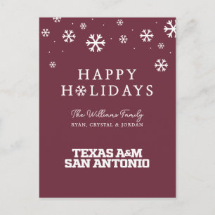 Cartes Pour Fêtes Annuelles Texas A&M San Antonio