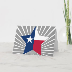 Cartes Pour Fêtes Annuelles Texas Star
