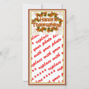 Cartes Pour Fêtes Annuelles Texte du meilleur Bon thanksgiving des saisons aut