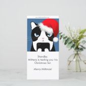 Cartes Pour Fêtes Annuelles Textes de la photo de Noël Mittens (Debout devant)