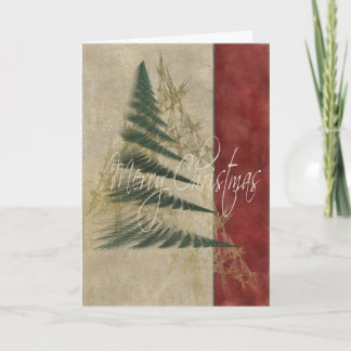 Cartes Pour Fêtes Annuelles Textures d'arbre de Noël