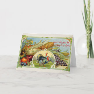 Cartes Pour Fêtes Annuelles Thanksgiving05