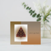 Cartes Pour Fêtes Annuelles Thanksgiving d'entreprise aux clients (Debout devant)