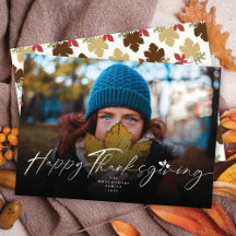 Thanksgiving Fall Leçons écriture manuscrite Scrip