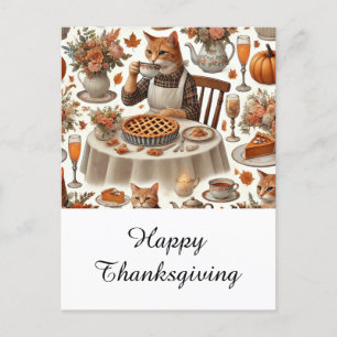 Cartes Pour Fêtes Annuelles Thanksgiving Fall thème pour les Amoureux de les c