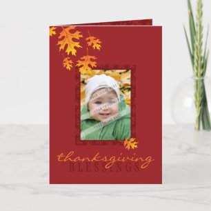 Cartes Pour Fêtes Annuelles THANKSGIVING GREETING CARD : titres