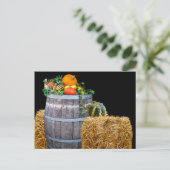 Cartes Pour Fêtes Annuelles Thanksgiving Harvest (Debout devant)