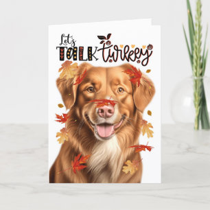 Cartes Pour Fêtes Annuelles Thanksgiving Tolling Retriever Parlons de Turquie