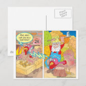 Cartes Pour Fêtes Annuelles Thanksgiving Turkey (Devant / Derrière)