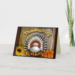 Cartes Pour Fêtes Annuelles Thanksgiving Turquie
