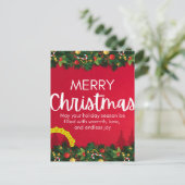 Cartes Pour Fêtes Annuelles Thanku card (Debout devant)