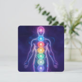 Cartes Pour Fêtes Annuelles  The 7 Chakras (Debout devant)