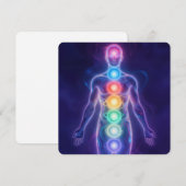 Cartes Pour Fêtes Annuelles  The 7 Chakras (Devant / Derrière)
