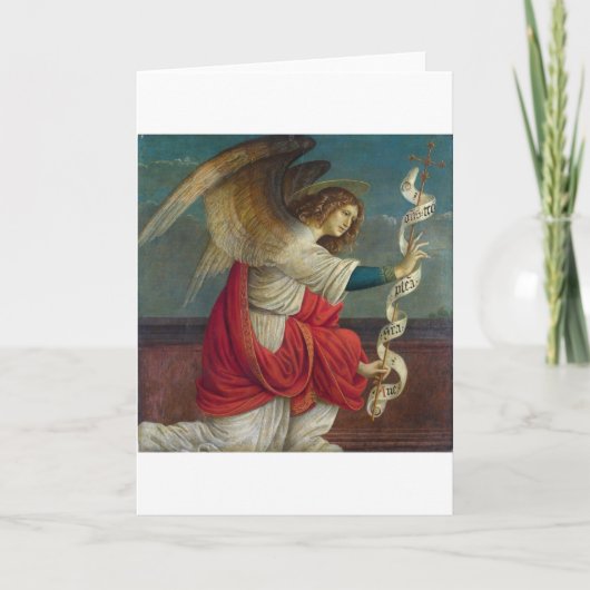 Cartes Pour Fêtes Annuelles The Angel Gabriel (Devant)