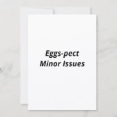 Cartes Pour Fêtes Annuelles The Bunny Sent Backups (Dos)