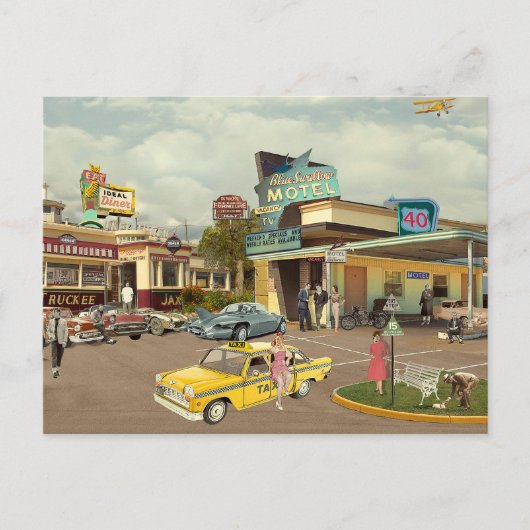 Cartes Pour Fêtes Annuelles The Cab Driver (Devant)