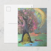 Cartes Pour Fêtes Annuelles The guardian of silent secrets (Devant / Derrière)