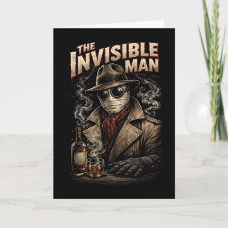 Cartes Pour Fêtes Annuelles The Invisible Man
