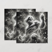 Cartes Pour Fêtes Annuelles  the mighty zeus (Devant / Derrière)