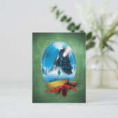 Cartes Pour Fêtes Annuelles The Polar Express | Arrivée du train encadrée pour (Debout devant)