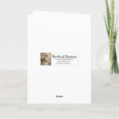 Cartes Pour Fêtes Annuelles The Word Made Flesh (Dos)