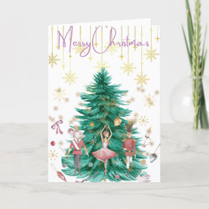 Cartes Pour Fêtes Annuelles Thème Casse-noisette