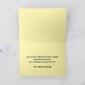 Cartes Pour Fêtes Annuelles Thème de Noël du ballet Nutcracker (Intérieur)