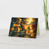 Cartes Pour Fêtes Annuelles Thème de Noël du ballet Nutcracker (Devant)