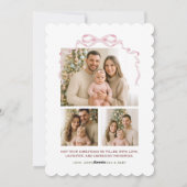 Cartes Pour Fêtes Annuelles Thème Nutcracker Photo Noël (Dos)