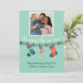 Cartes Pour Fêtes Annuelles theMoretheMERRIER Échographie (Debout devant)