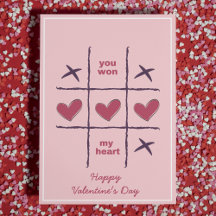 Tic-Tac-Toe Saint-Valentin drôle