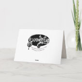 Cartes Pour Fêtes Annuelles Tigres du destin dans les étoiles (Dos)